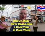 Deszcz czy słońce! Będziemy się dobrze bawić! Udon Thani, Tajlandia
