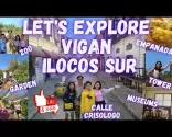 Vigan Ilocos Sur Vlog | Vigani seiklus + Hidden Garden + loomaaed + muuseumid + Calle Crisologo + empanada