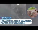 HUJAN ES DI WAMENA, PAPUA PEGUNUNGAN