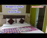 Das beste preisgünstige Hotel in Khon Kaen, Thailand. Green Hotel and Resort, Hotelbewertung.