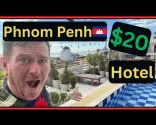Il miglior hotel economico a Phnom Penh Cambogia 🇰🇭 Solo $20 A Notte 4K