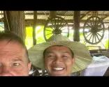 Steung Treng - Mekong-Fluss-Tag im Mekong Bird Resort