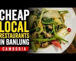 Günstige lokale Restaurants in Banlung, Kambodscha