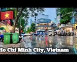 Pora monsunowa w Ho Chi Minh 🇻🇳 | Spacer po zalanych ulicach