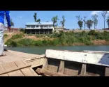 Fährüberfahrt von Koh Trong nach Kratie, Ostkambodscha