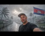 Die Regenzeit beginnt in Kambodscha 🇰🇭 – Erster heftiger Regenguss