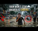 ജക്കാർത്തയിലെ അവസാനമില്ലാത്ത മഴ 🌧️ ഇത് അവസാനത്തിന്റെ തുടക്കമാണോ?