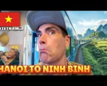 Cesta vlakom z Hanoja do Ninh Binh | Vietnam 2024