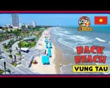 🇻🇳 Back Beach - Vũng Tàu, Wietnam - Niesamowita długa plaża - Ucieczka z Ho Chi Minh - Miejsce na wakacje - Recenzja plaży w 4K