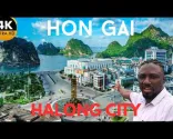 Objavovanie Hon Gai, hlavného mesta Ha Long, Vietnam