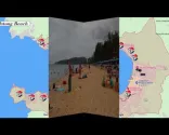 Peta Phuket. Thailand, Peta ke Patong, Pantai Kata, Surin, Karon, Kamala, Bandar Phuket Thailand