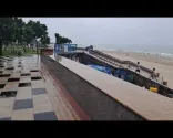 Deszczowy dzień na plaży Vũng Tàu ⛱️ Wietnam