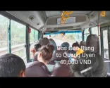 Autobus z Cao Bang do ➡️ Quang Uyen ➡️ Ban Gioc