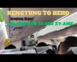 Air KBZ｜チャイントン空港からの離陸。ATR 72-600｜XY-AMF