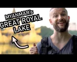 Myanmar Jezero Kandawgyi - Velké KRÁLOVSKÉ jezero v Yangonu 👑