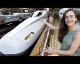 日本: nopein luotijuna Tokiosta kohteeseen 京都 (Shinkansen)!