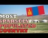Wie dünn besiedelt ist モンゴル国 wirklich? Das wahre Ausmaß der Bevölkerungsdichte von モンゴル国!