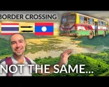 ATTRAVERSAMENTO DELLA FRONTIERA DALLA TAILANDIA AL LAOS. Da Chiang Mai e Chiang Rai a CHIANG KHONG a HUAY XAI, LAOS