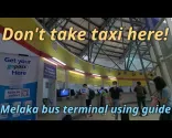 🇲🇾4K spasertur Malaysia | Bruksanvisning for Melaka Sentral | Slik bruker du bussterminalen i Malakka (Malacca)