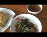 Ristorante di cibo di strada in Laos a Huay Xai #tasty