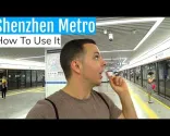 Jak používat metro ve městě Shenzhen v Číně