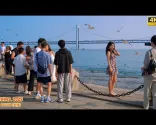 4K HDR 中華人民共和国旅行 2025｜大連の星海広場を歩く｜リラックスできる自然の雰囲気