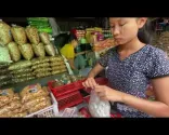 داوئی میانمار، ڈاون ٹاؤن مارکیٹ میں خریداری کے لیے جائیں 😊