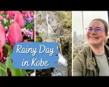 Kobe í rigningunni | Heimsókn í jurtagarðana og fyrsta smökkun á Kobe-nautakjöti