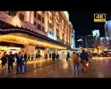 Lauantainen yökävely kaupungissa אוסקה: Nambasta Dōtonborille
