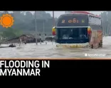 Záplavy v Myanmaru po přívalových deštích | AccuWeather